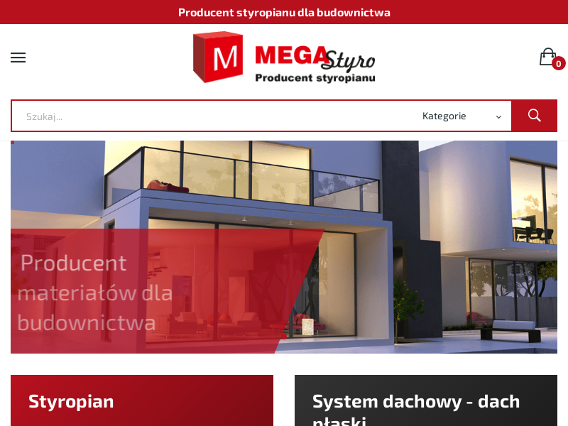 MEGASTYRO Sp.z o.o. Producent Styropianu